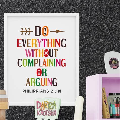 do everything without complaining or arguing.